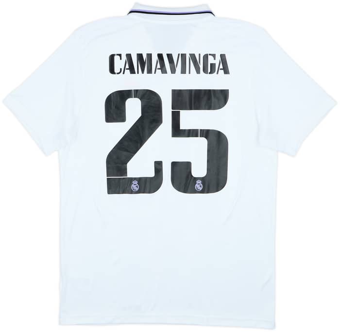 2022-23 Real Madrid Home Shirt Camavinga #25 - 10/10 - (L)