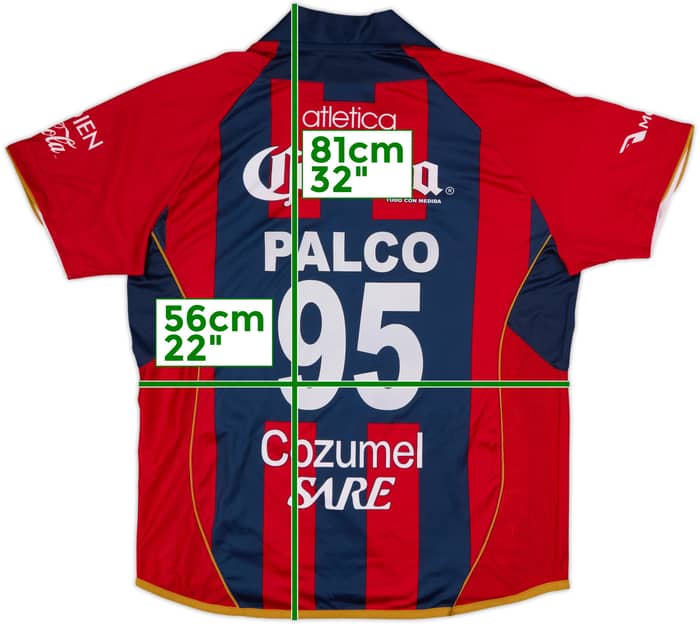 2009-10 Atlante Home Shirt Palco #95 - 9/10 - (L)