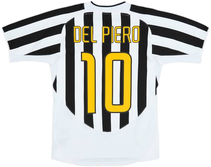2003-04 Juventus Camiseta Local Del Piero #10 - 7/10 - (S)