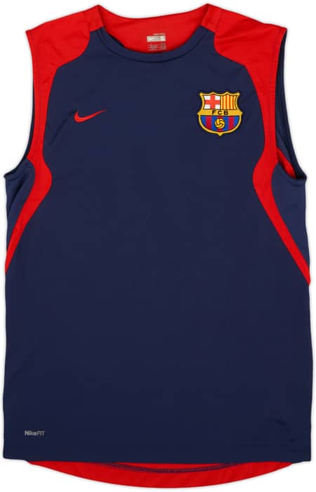 2007-08 Barcelona Nike Training Vest - 9/10 - (S)