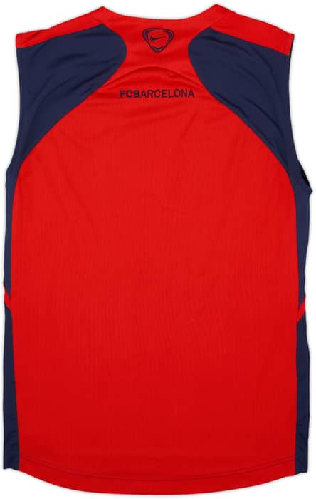 2007-08 Barcelona Nike Training Vest - 9/10 - (S)