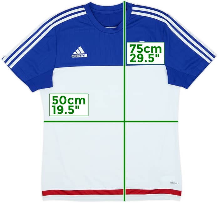 2015-16 Chelsea adizero Training Shirt - 6/10 - (L)