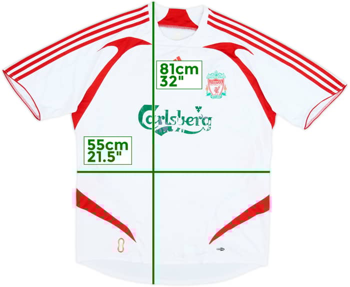 2007-08 Liverpool Away Shirt - 4/10 - (L)
