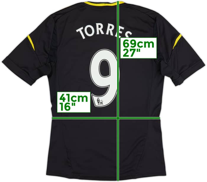 2012-13 Chelsea Third Shirt Torres #9 - 4/10 - (S)