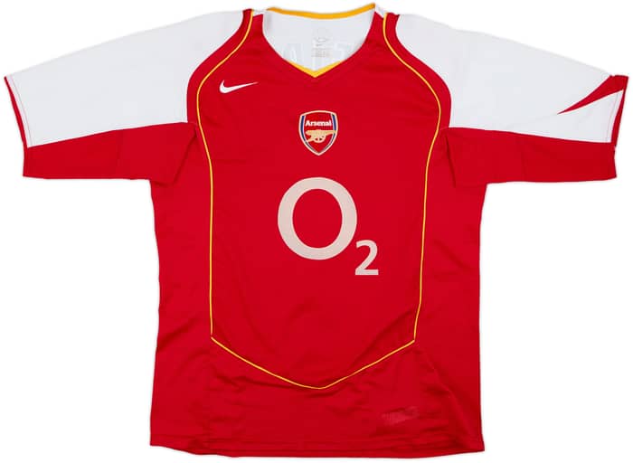 2004-05 Arsenal Home Shirt Vieira #4 - 6/10 - (M)