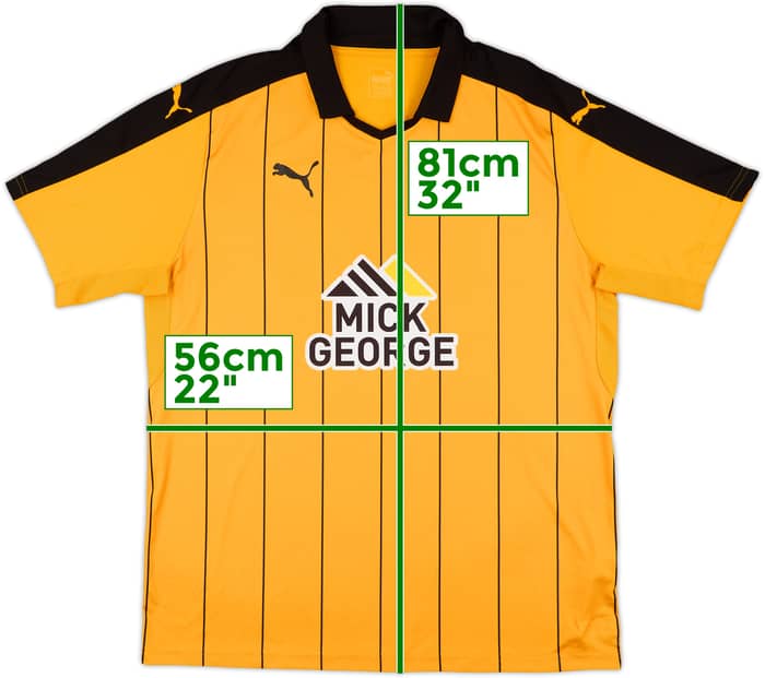 2016-17 Cambridge Home Shirt - 9/10 - (XL)