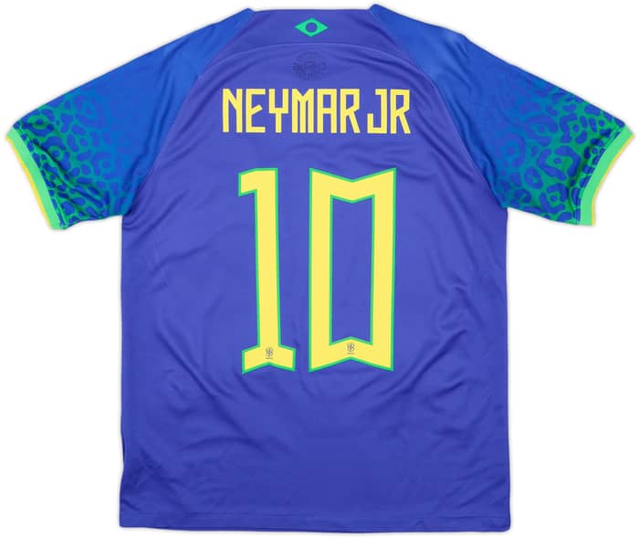 2022-23 Brazil Away Shirt Neymar Jr #10 - 9/10 - (S)