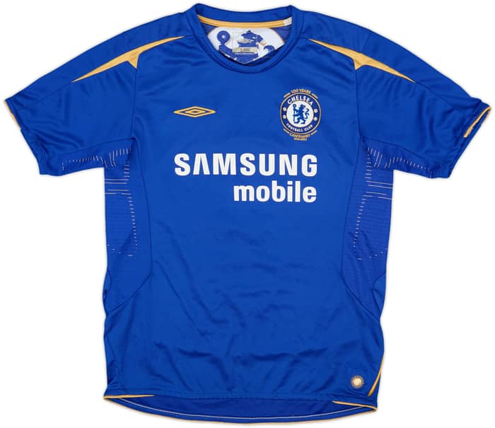 2005-06 Chelsea Centenary Home Shirt Lampard #8 - 9/10 - (L.Boys)