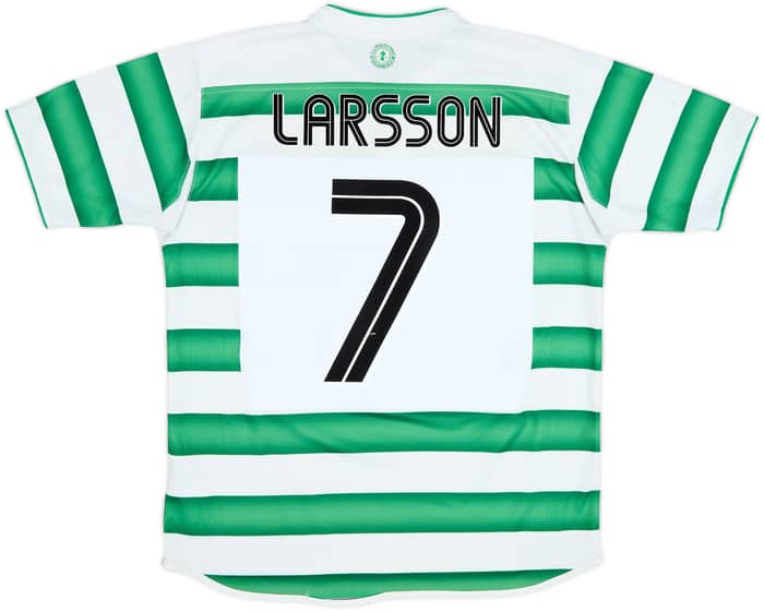 2003-04 Celtic Home Shirt Larsson #7 - 5/10 - (L)