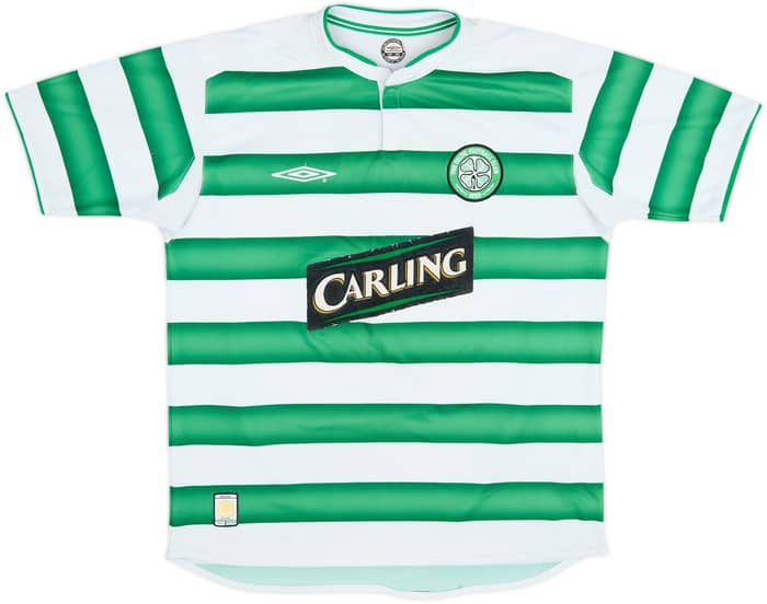 2003-04 Celtic Home Shirt Larsson #7 - 5/10 - (L)