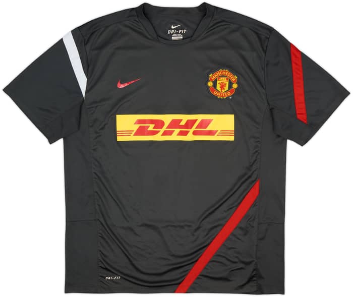2012-13 Manchester United Nike Training Shirt - 9/10 - (XL)