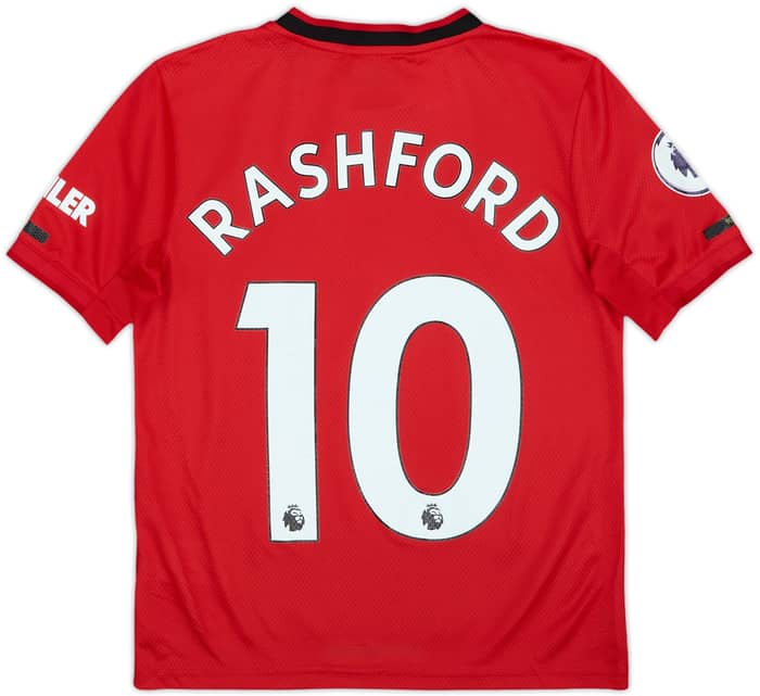 2019-20 Manchester United Home Shirt Rashford #10 - 10/10 - (M)