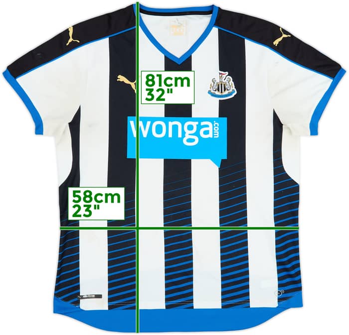 2015-16 Newcastle Home Shirt - 4/10 - (XL)