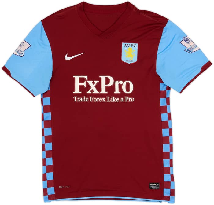 2010-11 Aston Villa Home Shirt Carew #10 - 6/10 - (M)
