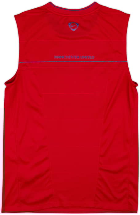 2008-09 Manchester United Nike Training Vest - 8/10 - (S)