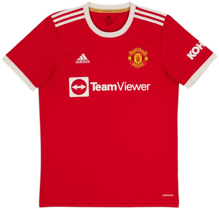 2021-22 Manchester United Home Shirt Ronaldo #7 - 6/10 - (M)