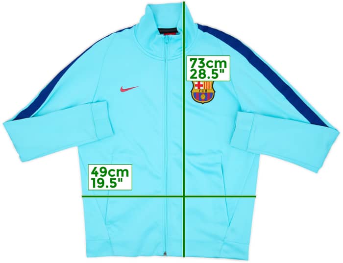 2017-18 Barcelona Nike Track Jacket - 7/10 - (M)