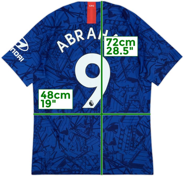 2019-20 Chelsea Home Shirt Abraham #9 - 6/10 - (M)
