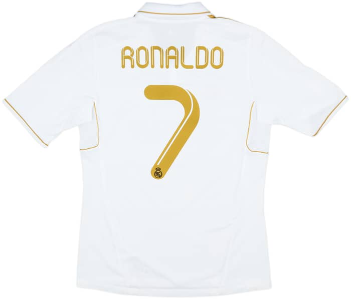 2011-12 Real Madrid Home Shirt Ronaldo #7 - 6/10 - (M)
