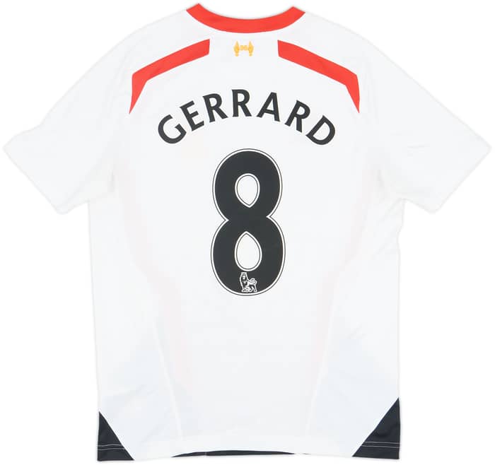 2013-14 Liverpool Away Shirt Gerrard #8 - 6/10 - (S)