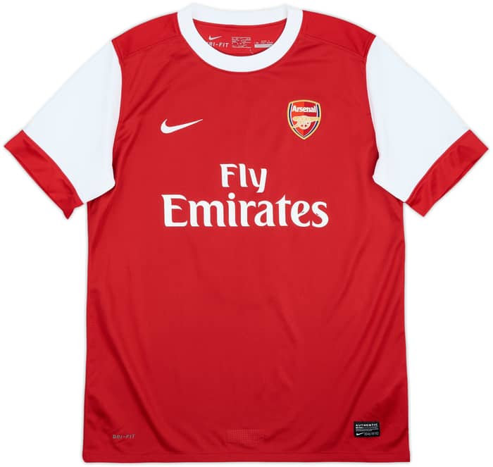 2010-11 Arsenal Home Shirt Nasri #8 - 6/10 - (XL.Boys)