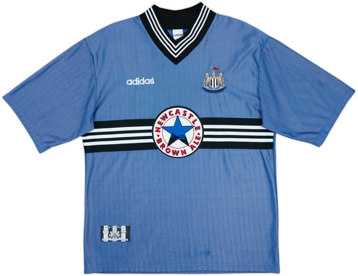 1996-97 Newcastle Away Shirt Shearer #9 - 10/10 - (XL)