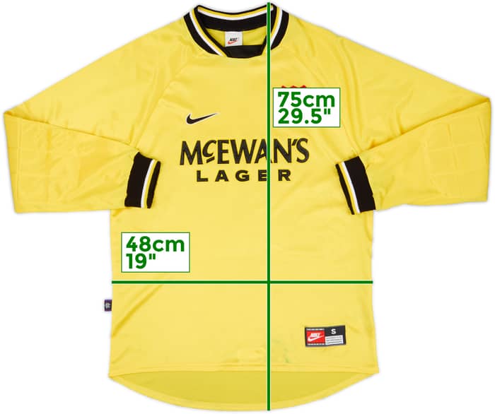 1997-99 Rangers GK Shirt - 5/10 - (S)