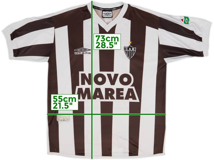 2002 Atletico Mineiro Home Shirt #10 - 6/10 - (L)