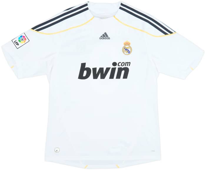 2009-10 Real Madrid Home Shirt Ronaldo #9 - 6/10 - (L)