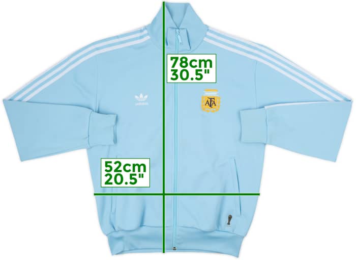 2005-06 Argentina adidas Originals Track Jacket - 7/10 - (L)