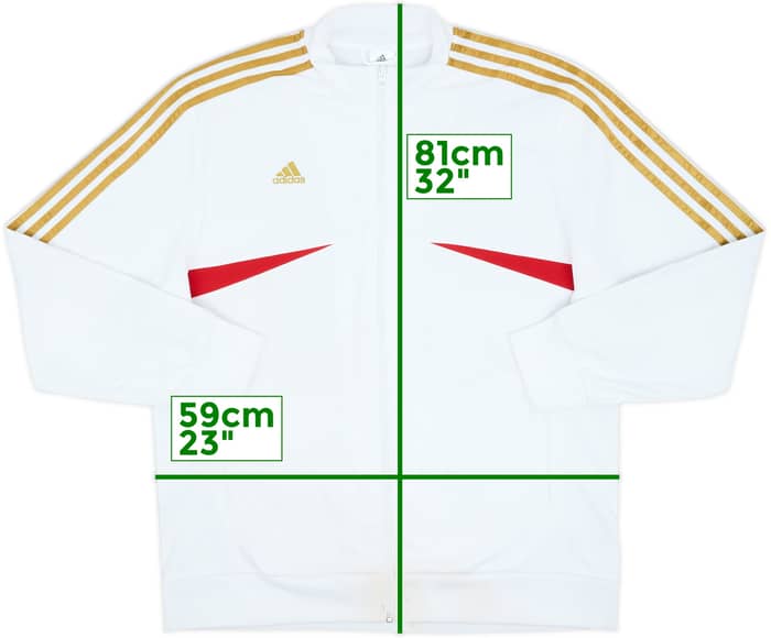 2013-14 AC Milan adidas Track Jacket - 5/10 - (XL)