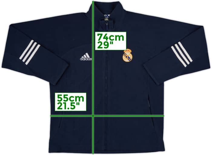 2001-02 Real Madrid adidas Track Jacket - 7/10 - (M/L)