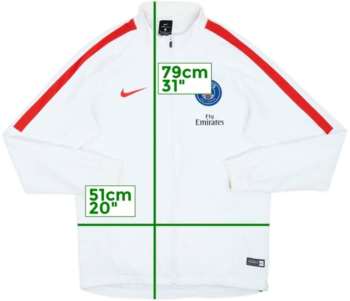 2016-17 Paris Saint-Germain Nike Track Jacket - 7/10 - (M)