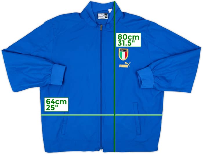 2003-04 Italy Puma Track Jacket - 7/10 - (XXL)