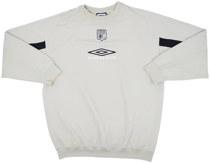2002-03 Lyon Umbro Sweat Top - 7/10 - (XXL)
