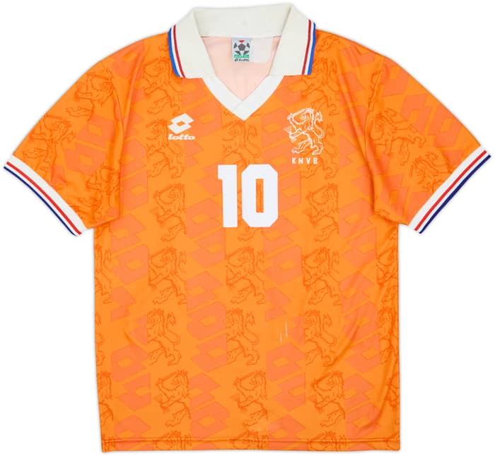 1994 Netherlands Home Shirt Bergkamp #10 - 5/10 - (M)