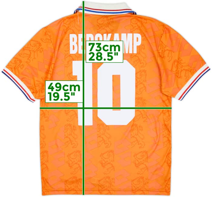 1994 Netherlands Home Shirt Bergkamp #10 - 5/10 - (M)