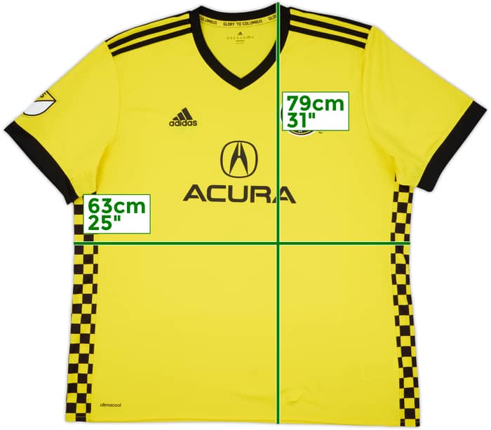 2017 Columbus Crew Home Shirt - 5/10 - (XXL)