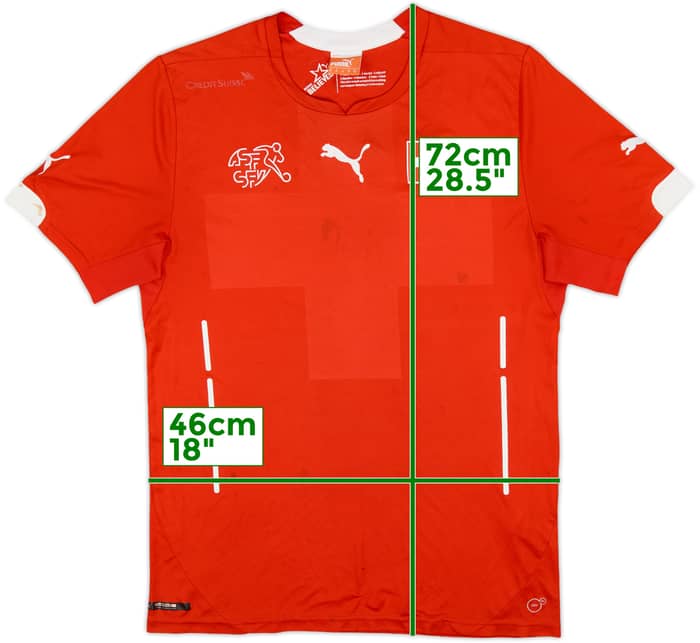 2014-15 Switzerland Home Shirt - 4/10 - (M)