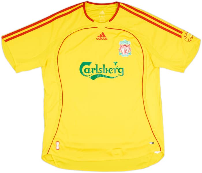 2006-07 Liverpool Away Shirt Gerrard #8 - 6/10 - (L)