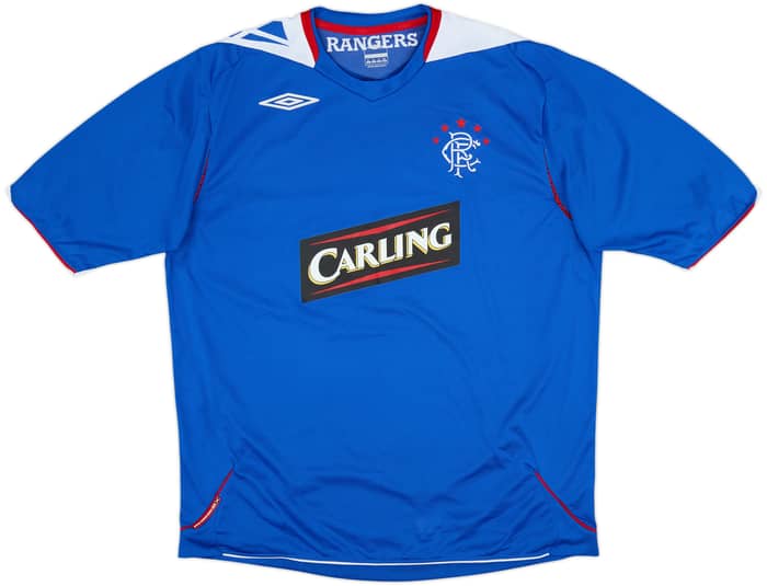2006-07 Rangers Home Shirt - 10/10 - (XL)