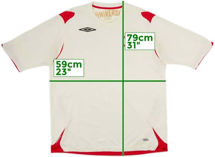 2007 Universitario Home Shirt - 8/10 - (XL)