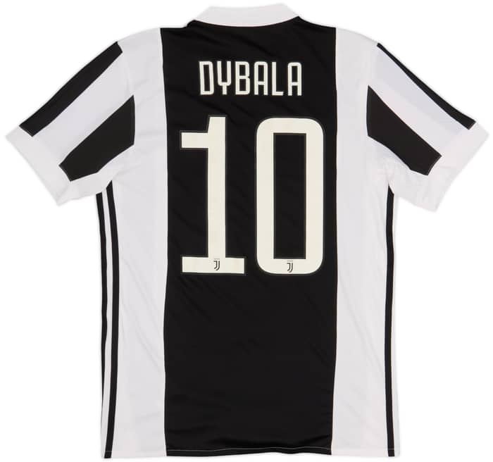 2017-18 Juventus Home Shirt Dybala #10 - 8/10 - (S)