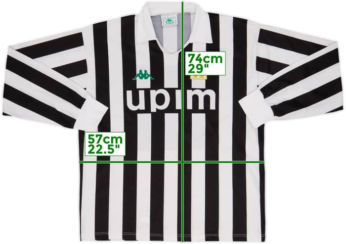 1991-92 Juventus Home Shirt #10 - 7/10 - (XL)