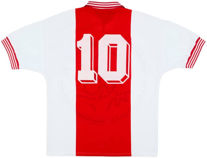 1995-96 Ajax Home Shirt #10 - 8/10 - (L)