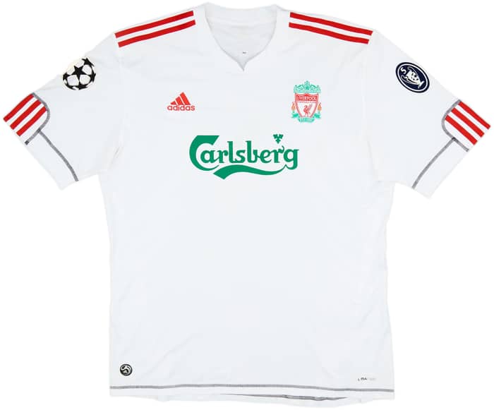 2009-10 Liverpool Third Shirt Gerrard #8 - 6/10 - (XL)