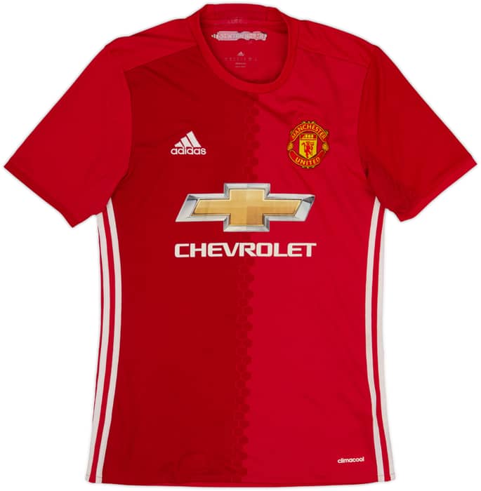 2016-17 Manchester United Home Shirt Ibrahimovic #9 - 6/10 - (S)