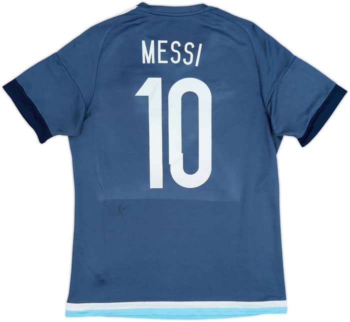 2015-16 Argentina Away Shirt Messi #10 - 7/10 - (L)
