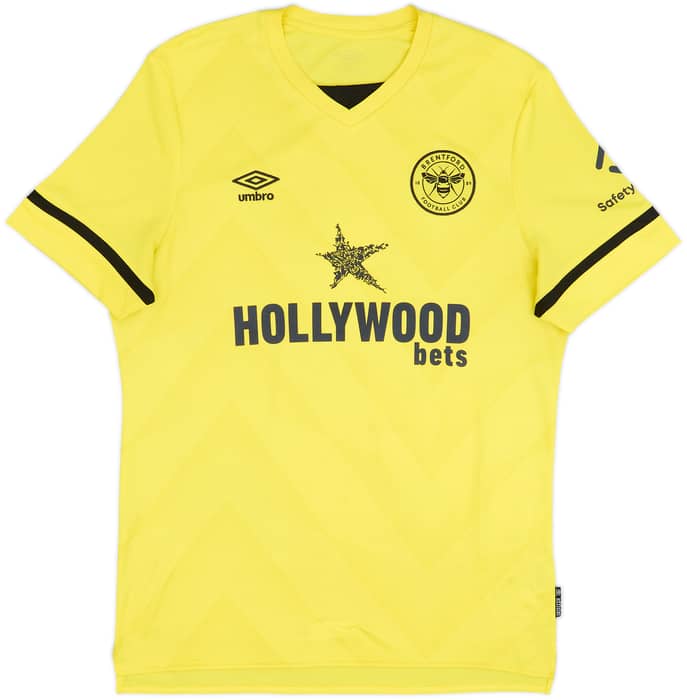 2021-22 Brentford Away Shirt Toney #17 - 6/10 - (L)