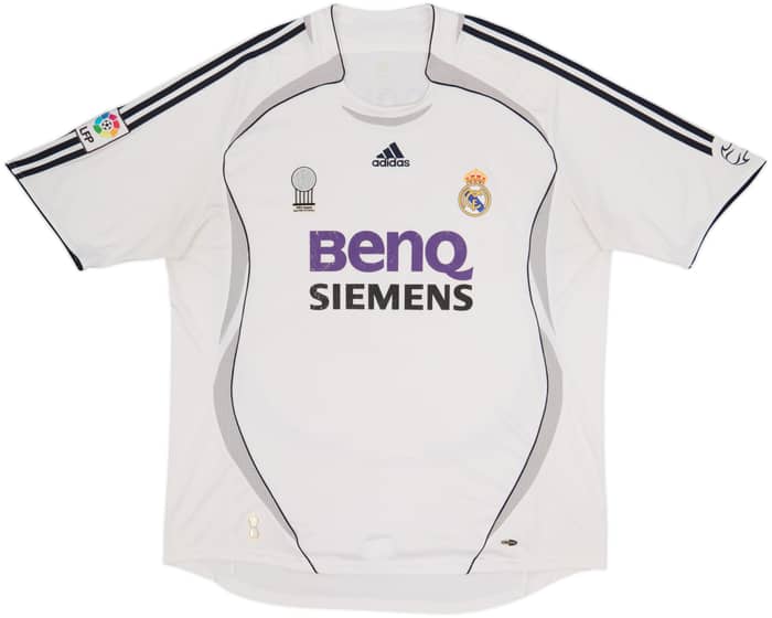 2006-07 Real Madrid Home Shirt Ronaldo #9 - 6/10 - (XXL)